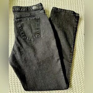 Lee high waist straight leg  black 14L jeans
